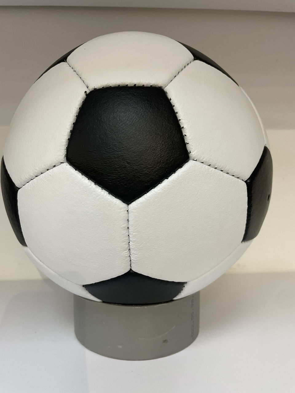 Minge fotbal din piele №5 Classic PRO white (7302)