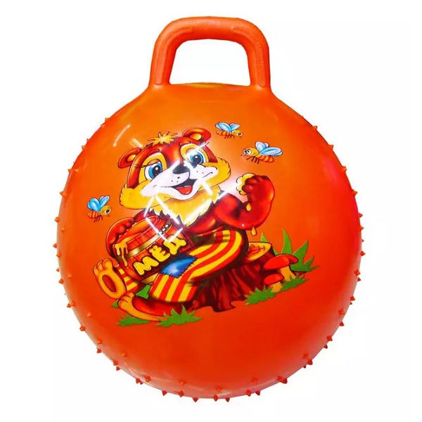 Minge gimnastica cu maner d=40 cm (1755)
