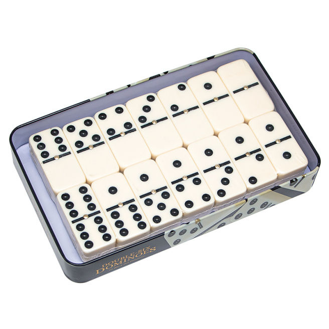 Domino in cutie din metal 183005 (4934)