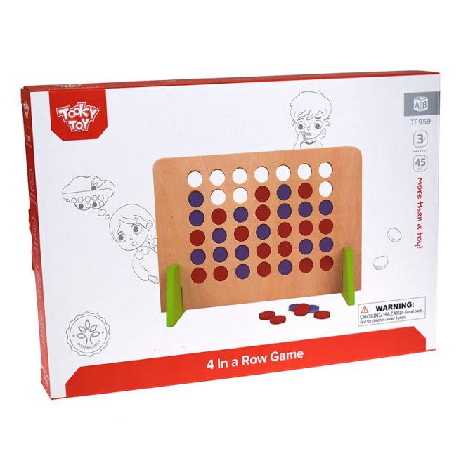 Деревянная игра "4 в ряд" 57237 (9951)