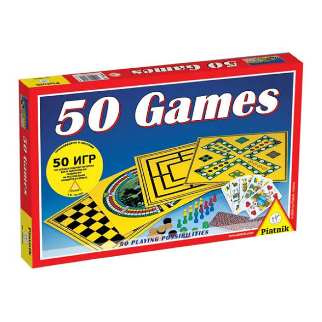 Настольная игра "50 игр" 41421 (11455)