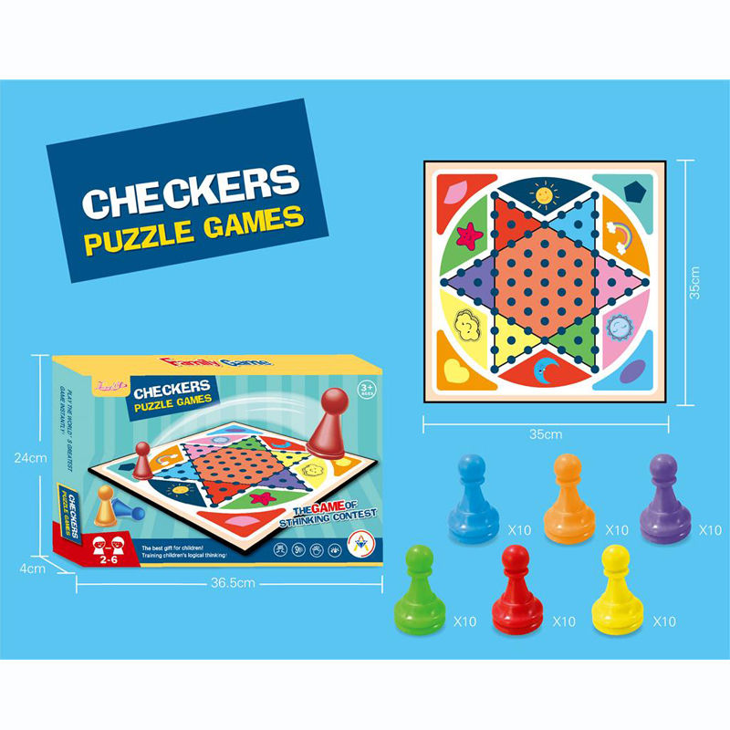 Joc de masa "Checkers Puzzle" 845113 (8331)