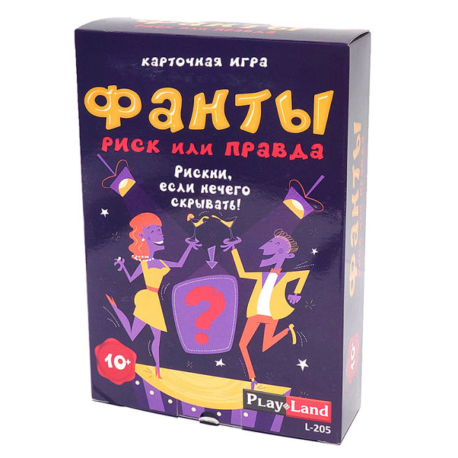 Настольная игра "Веселые фанты" (RU) 49049 / 45404 / 45405 (8409)
