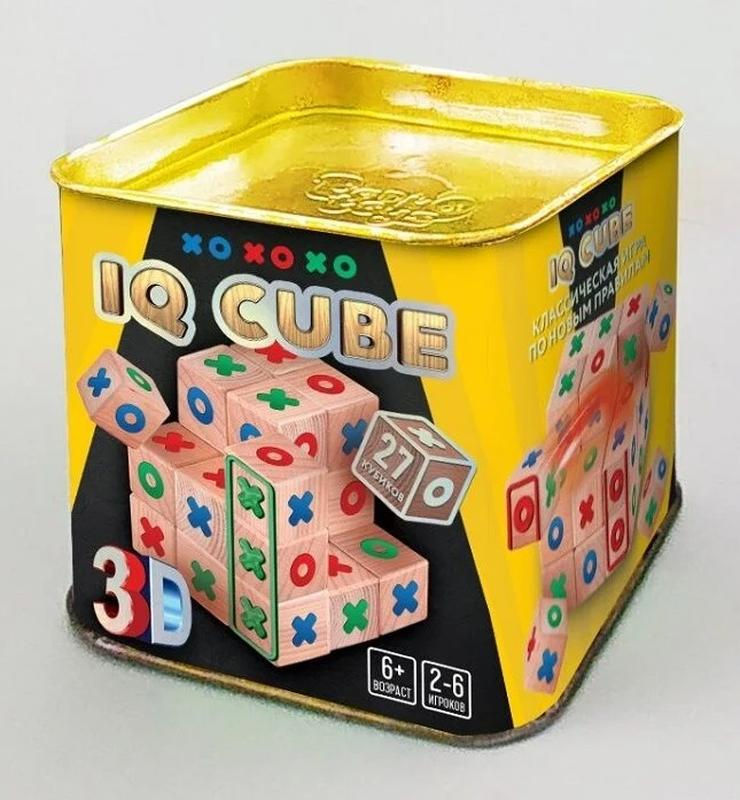 Joc de masa "IQ Cube" in cutie din metal 42382 (9741)
