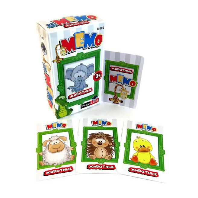 Joc de masa "Memo. Animals" (RU) 42558 (7890)