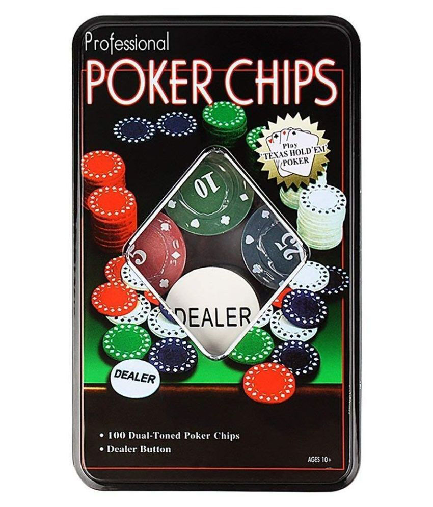 Joc de masa "Poker" (100 fise) 19х12х8 cm 42128 / 42188 (1264)