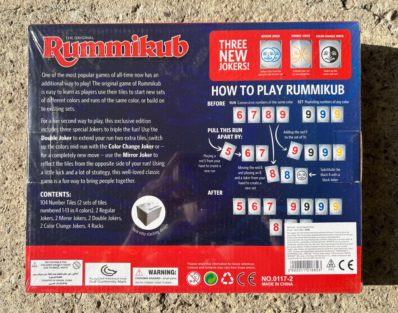 Joc de masa "Rummikub" 41179 / 48495 (7101)