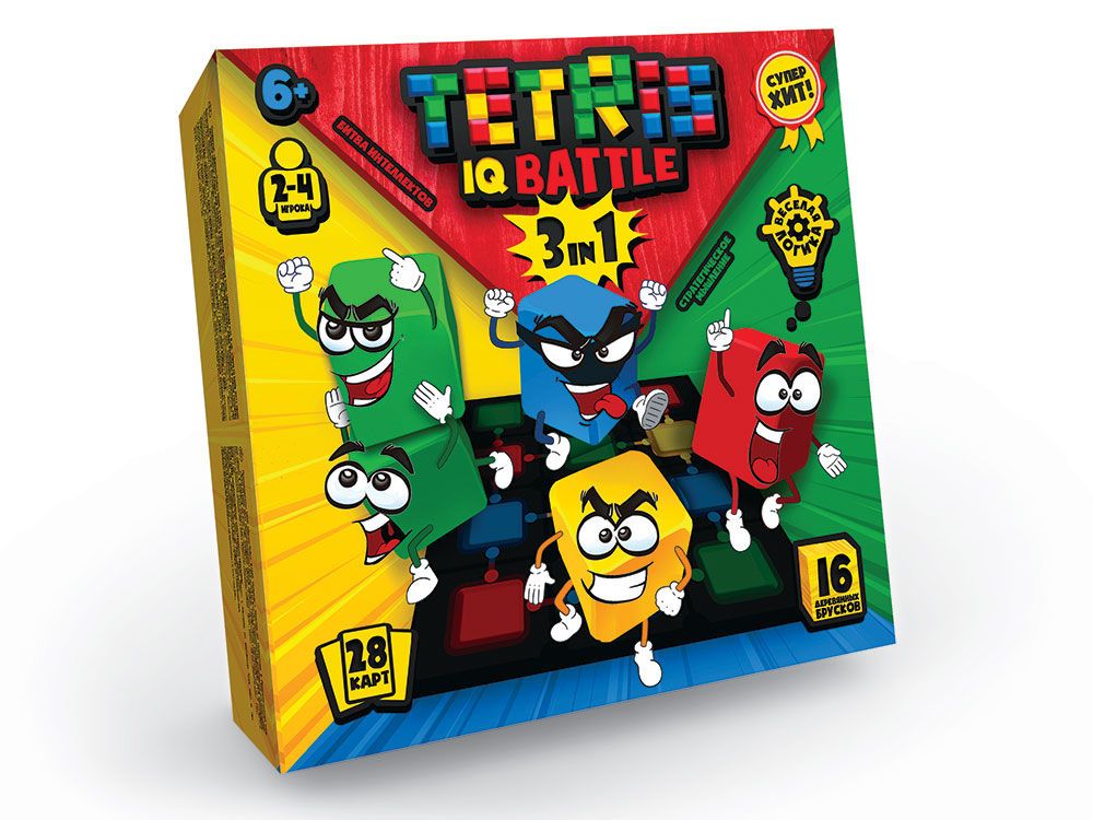 Joc de masa "Tetris IQ Battle" 3-in-1 23119 (9735)
