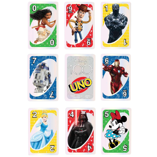 Joc de masa "Uno Disney 100" HPW21 (10481)