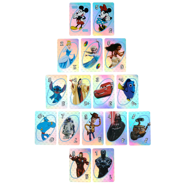 Joc de masa "Uno Disney 100" HPW21 (10481)