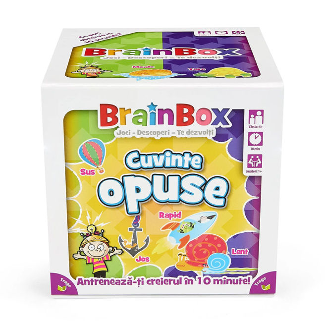 Joc de societate "Cuvinte opuse" (RO) Brainbox 58125 (10278)