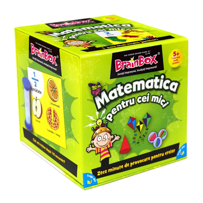 Joc de societate "Matematica pentru cei mici" (RO) Brainbox 58130 (10277)