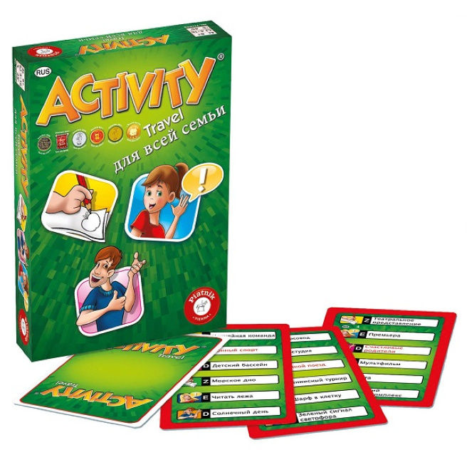 Joc educativ de masa "Activity Travel" (RU) 41431 (11091)