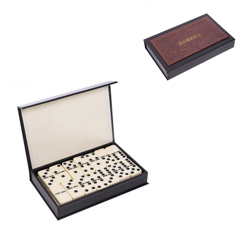 Joc logic "Domino" din lemn 224-449 / 224-451 (2595)