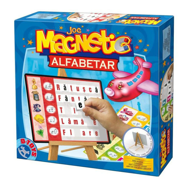Joc magnetic "Alfabetar cu tabla" (RO) 41256 (7746)