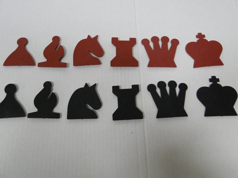 Tabla sah demo cu figurine 66х66 cm DD04A magnet DAX (5236)