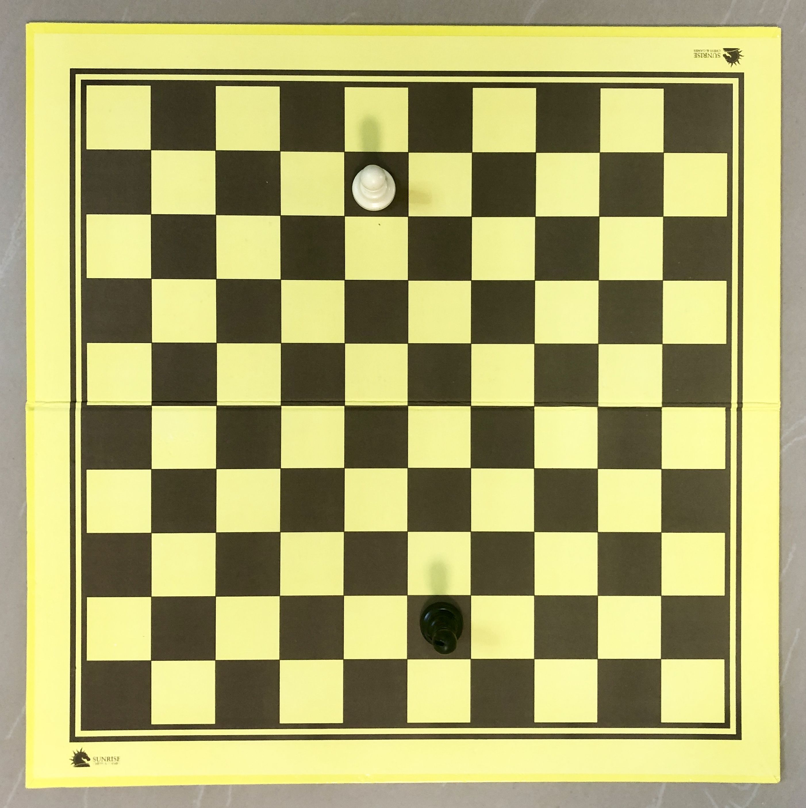 Доска для шахмат/шашек картонная 50x50 см CHTX55PH (5241)
