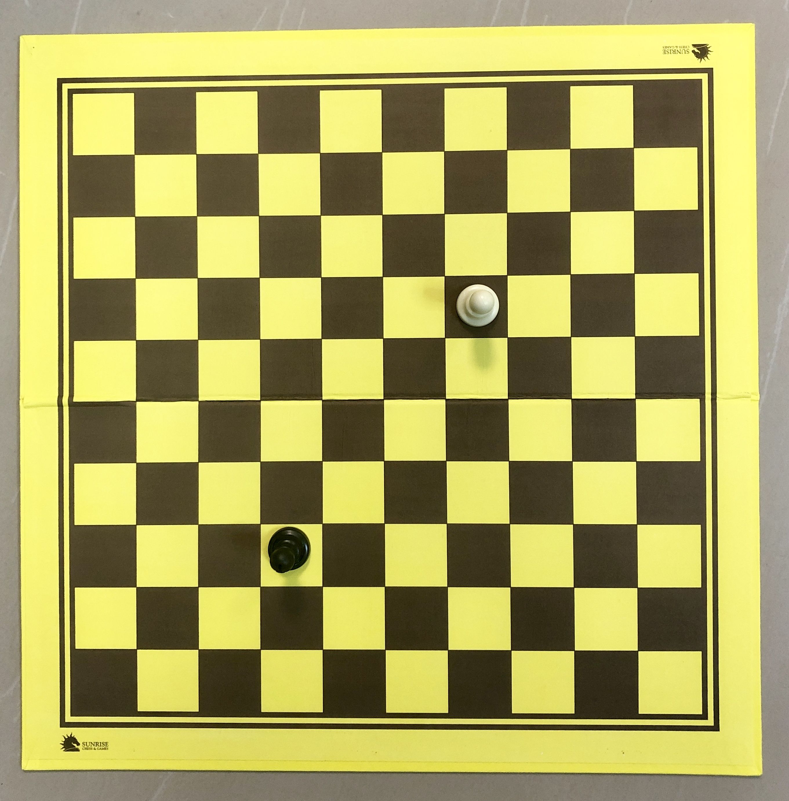 Доска для шахмат/шашек картонная 50x50 см CHTX55PHM (5242)