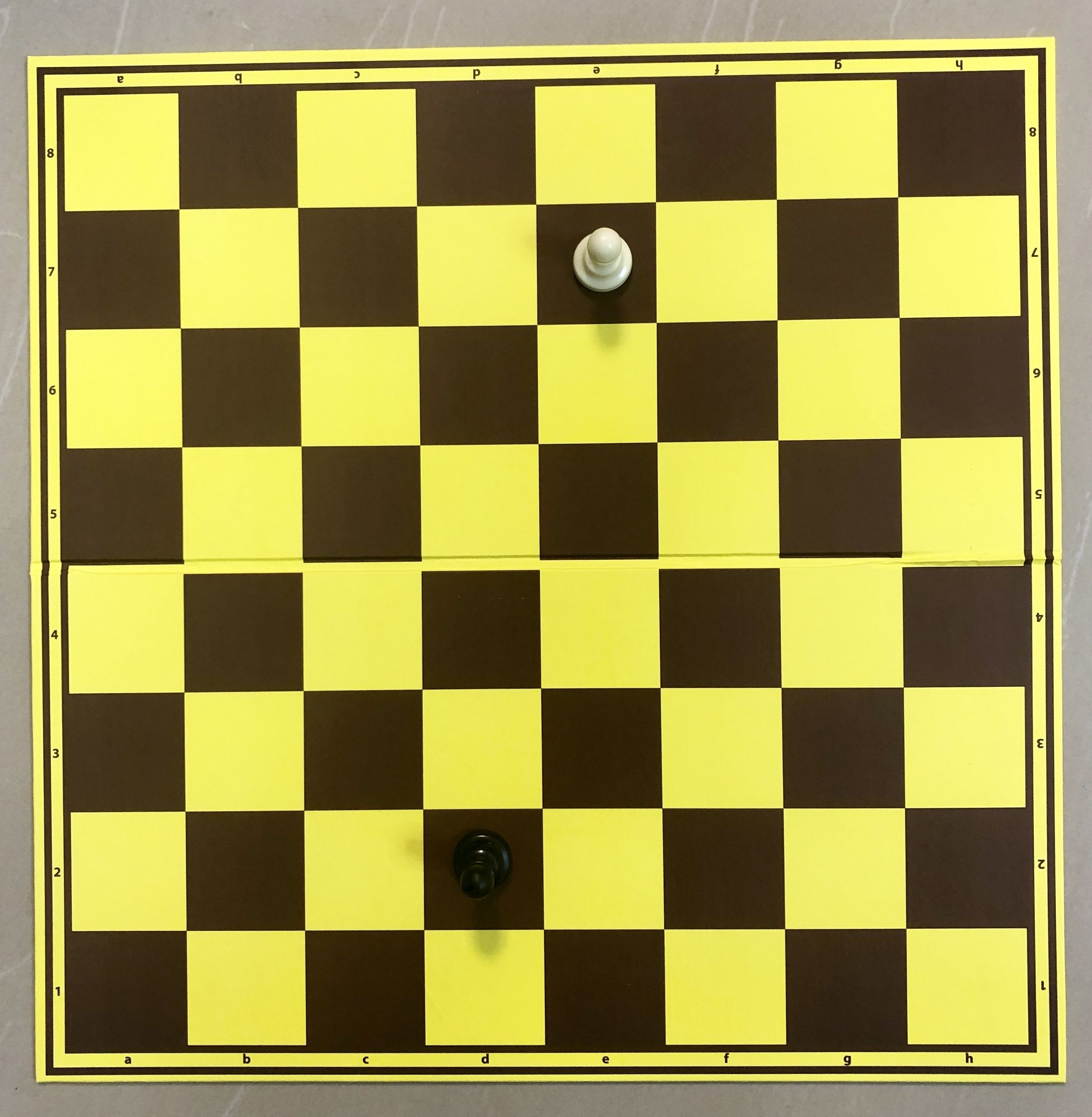 Доска для шахмат/шашек картонная 50x50 см CHTX55PHM (5242)