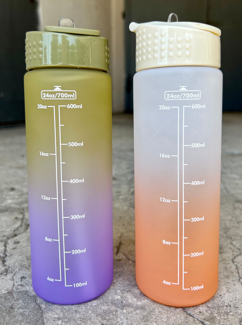Sticla pt apa din plastic 700 ml Matte S170-1 (5721)