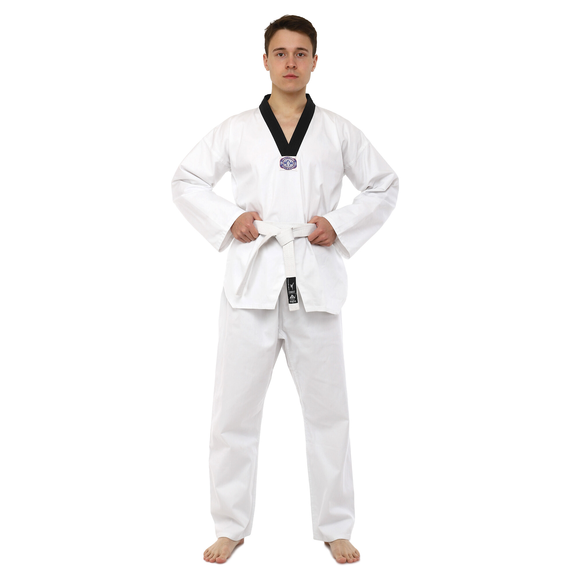 Кимоно для каратэ хлопковое р.120 см, 240 г/м2 MA-0016 / 0018 / BO-1643 (10635)