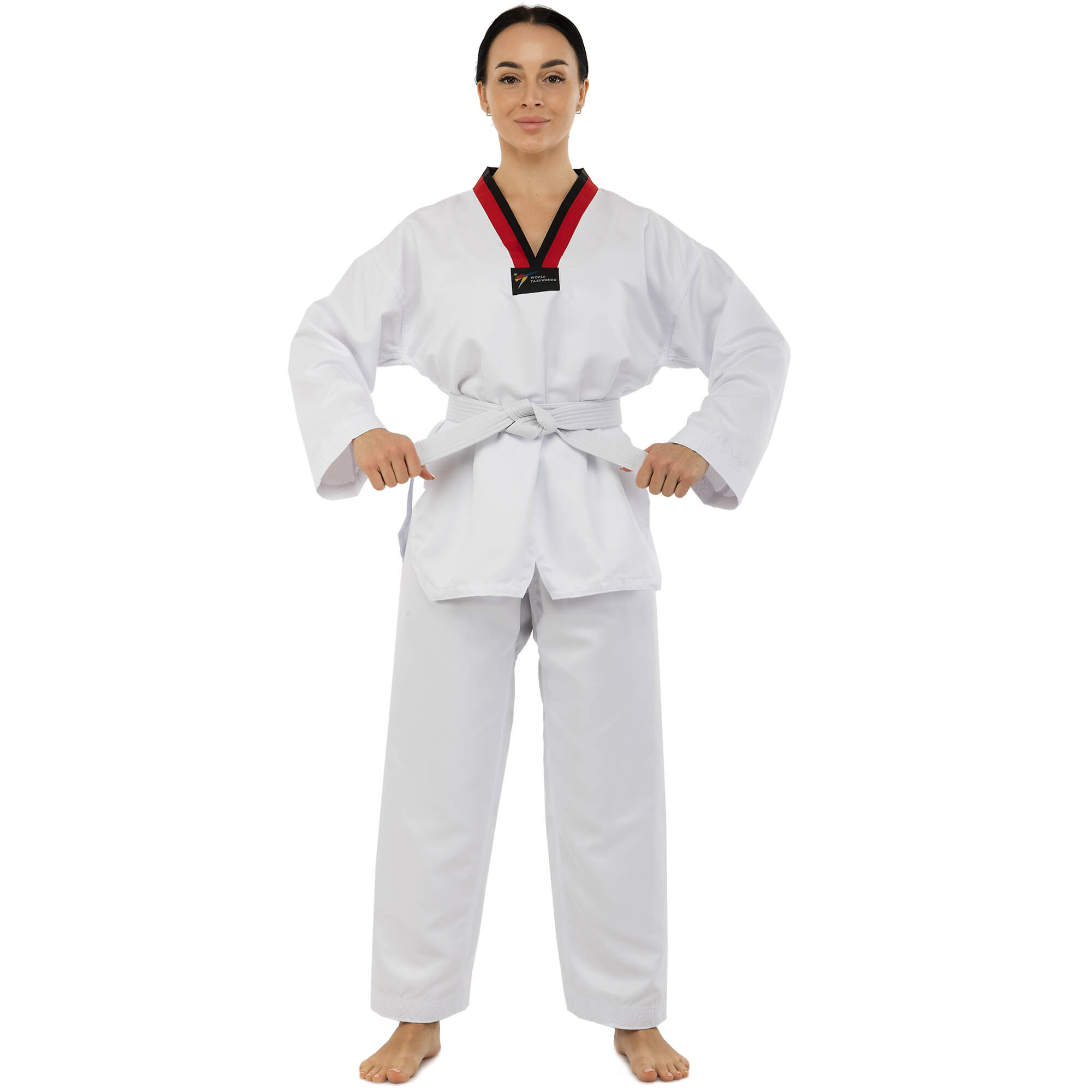 Kimono pt karate / taekwondo din coton m.130, 240 g/m2 MA-0016 / 0018 / BO-1643 (9275)