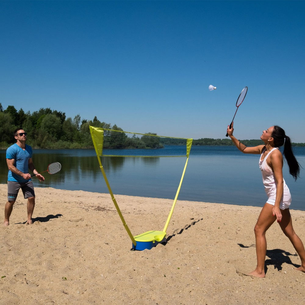 Set badminton (plasa + 2 palete + 2 fluturasi + husa) Donic Schildkrot 970992 (9084)