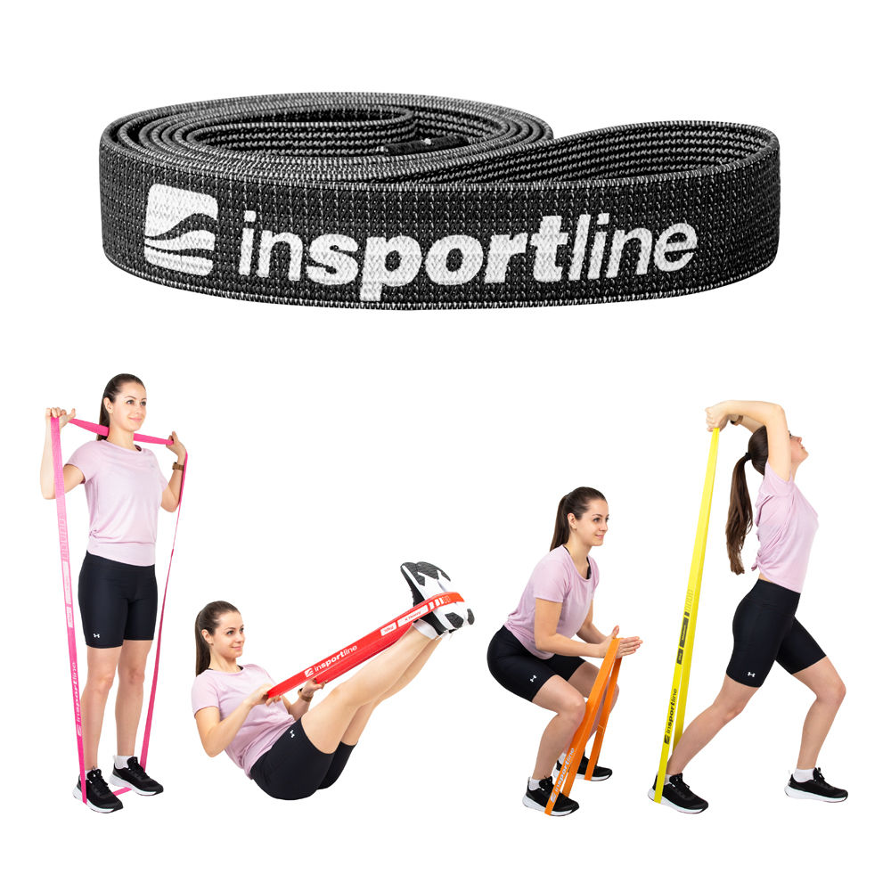 Expander textil 17 kg, 208x3.3 cm inSPORTline 21708 (5378)