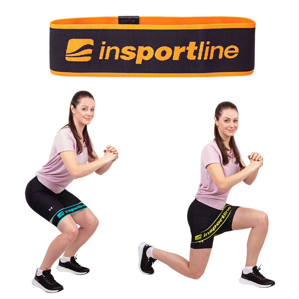 Expander textil L 22 kg, 72x8 cm inSPORTline Hiplop 21696 (5372)