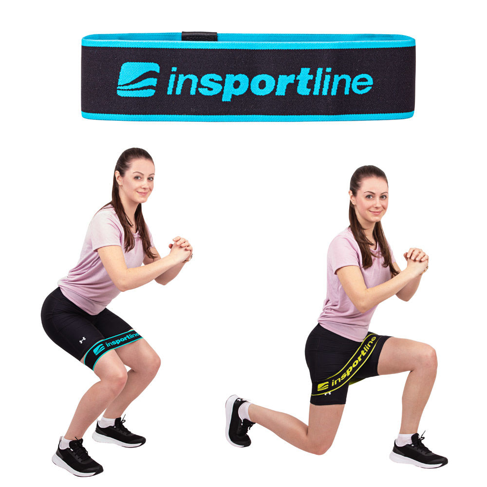 Expander textil M 16 kg, 66x7 cm inSPORTline Hiplop 21695 (5371)