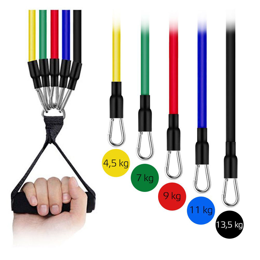 Set de expandere (5 buc.) inSPORTline Morpo Tubes 23759 (6565)