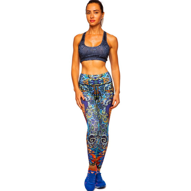 Leggings pt fitness/yoga L (m.46-48) BK02 (8939)