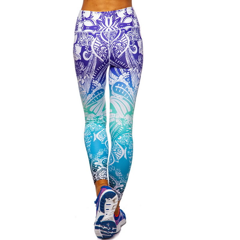 Leggings pt fitness/yoga L BK77 (4731)