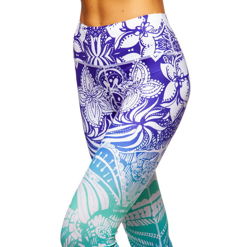 Leggings pt fitness/yoga L BK77 (4731)