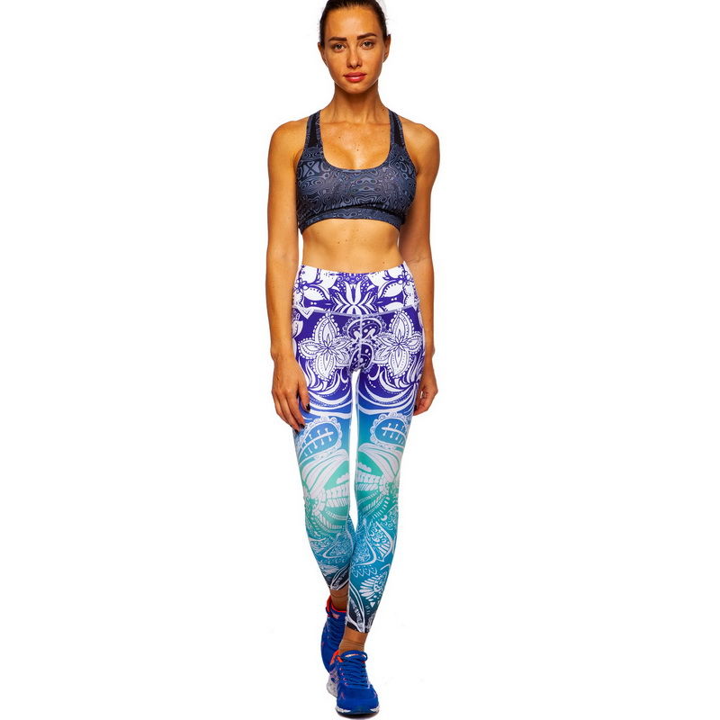 Leggings pt fitness/yoga L BK77 (4731)