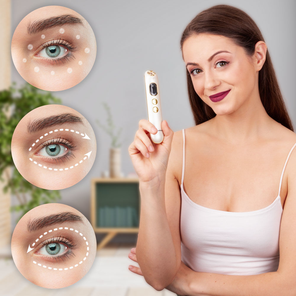 Aparat masaj radiofrecventa pt ochi inSPORTline Eyewish 23084 (6053)
