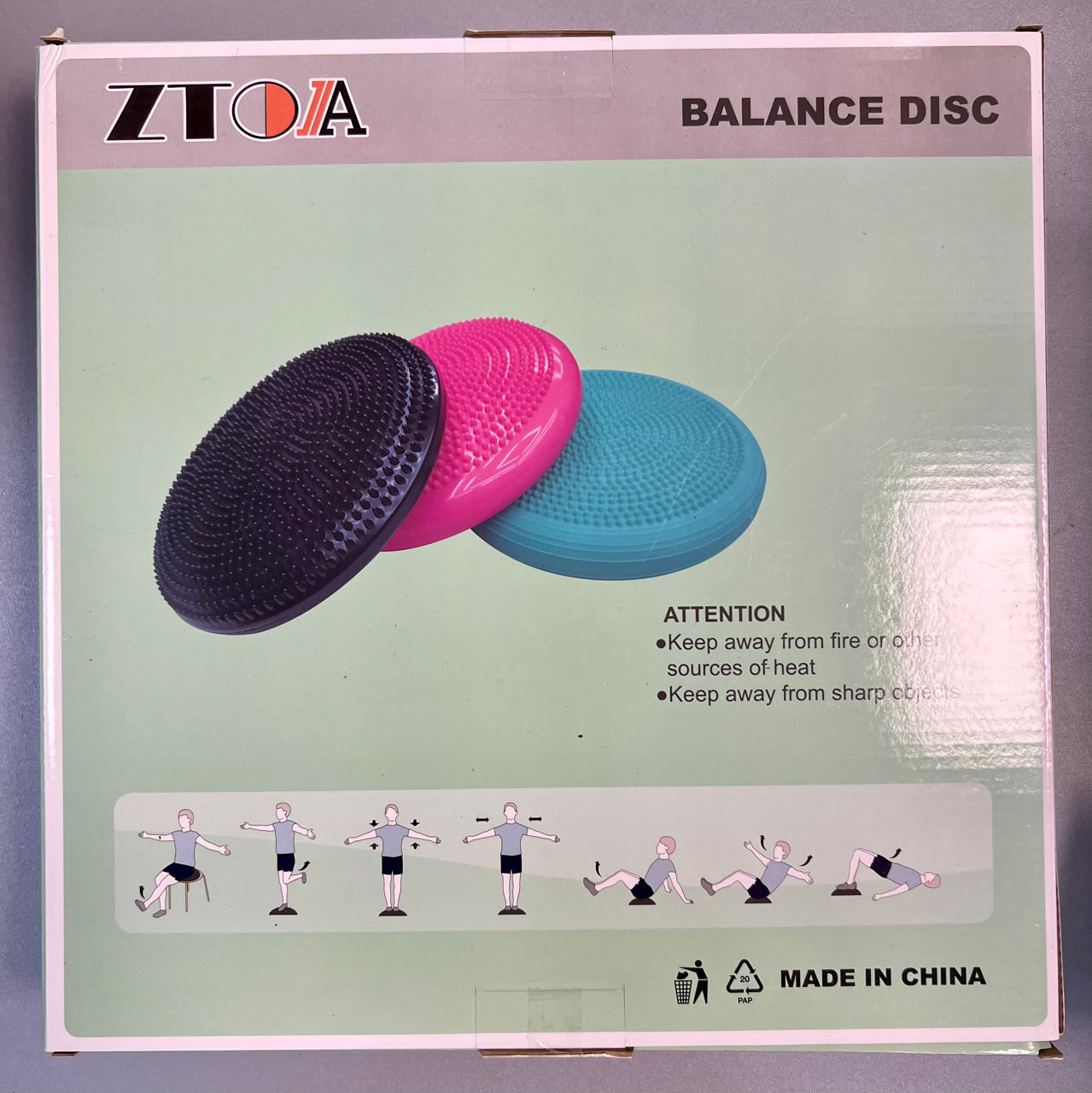 Perna masaj balansir 33х4 cm S124-27 (3226)