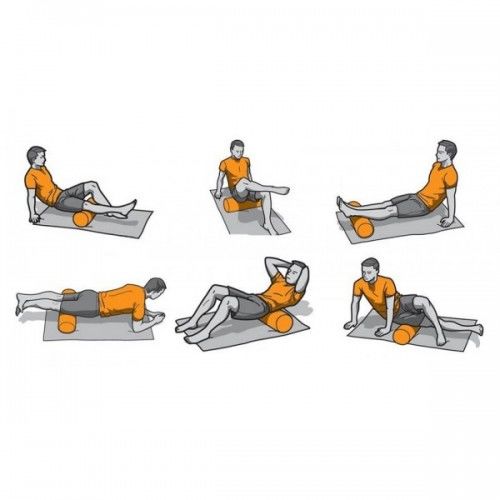 Pilates roll 45x15 cm  100129 (2415)