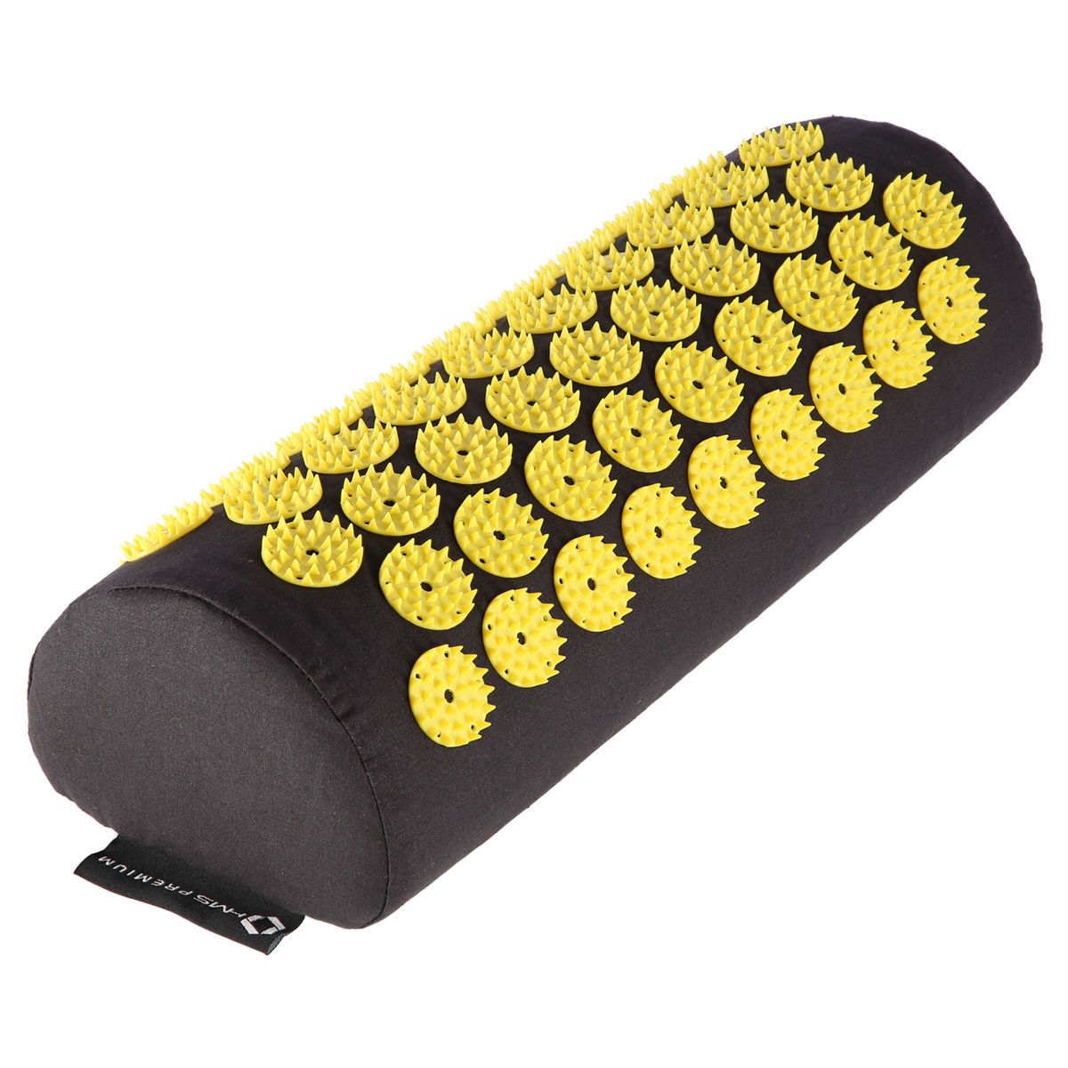 Saltea acupunctura 125x48 cm + perna HMS AKM03 17-44-306 black / yellow (4143)