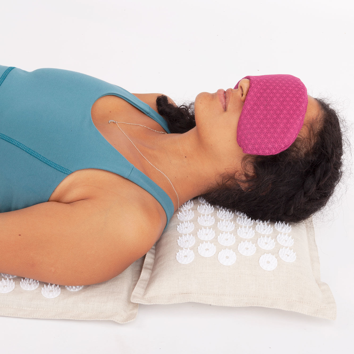Set acupunctura XL (saltea + perna + husa) 130x50 cm Bodhi Vital Eco 536E (4817)
