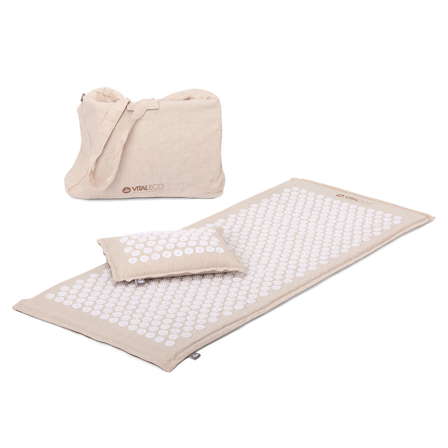 Set acupunctura XL (saltea + perna + husa) 130x50 cm Bodhi Vital Eco 536E (4817)