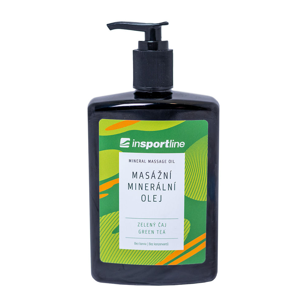 Ulei masaj Green Tea / Chocolate 500 ml inSPORTline 25669 / 25667 (10219)