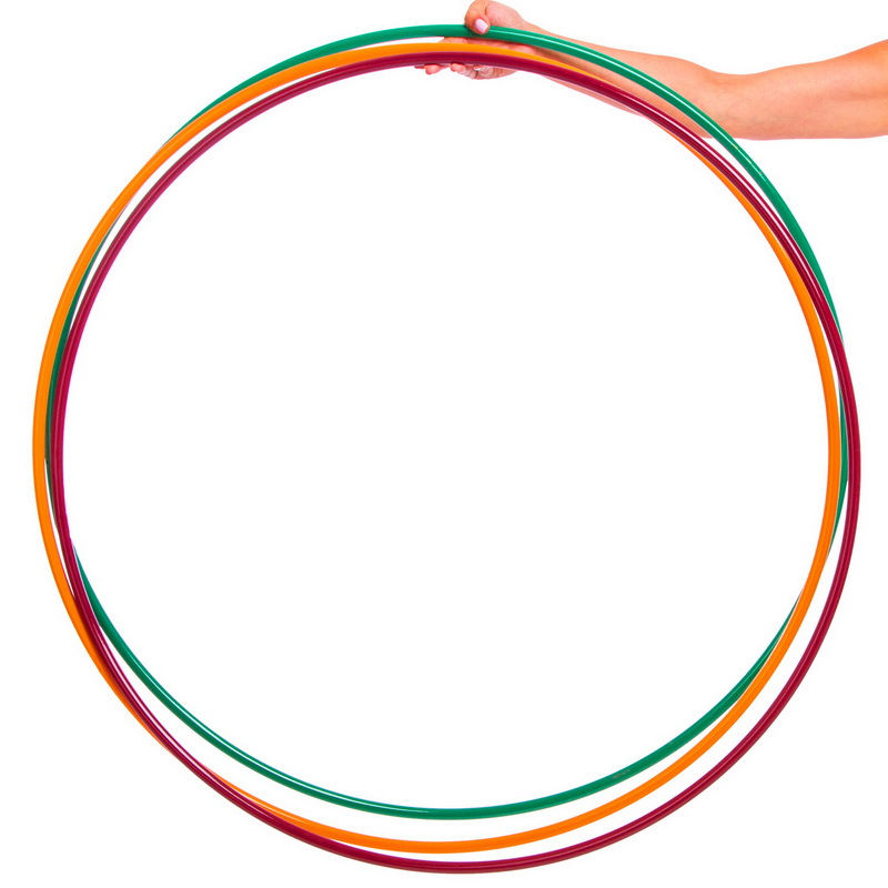 Cerc gimnastic din metal d=90 cm, 750 g OG-1 (8805)