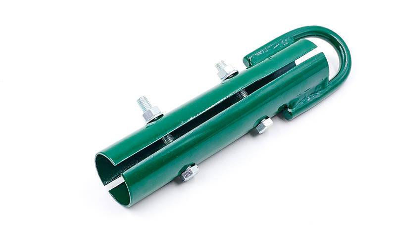 Fixator din metal pt franghie / funie de catarat d=40 mm, l=23 cm LA-6248 (2476)