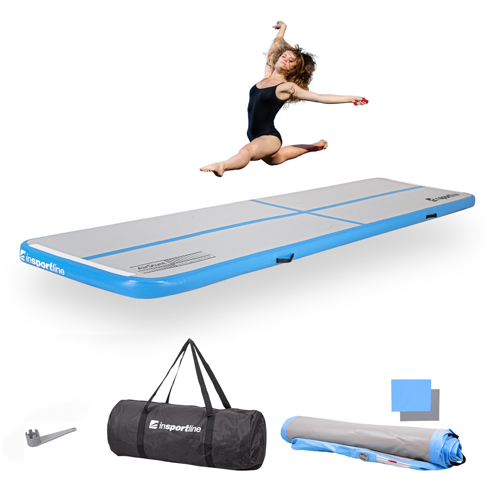 Saltea gimnastica gonflabila 4 m inSPORTline Airstunt IN28651