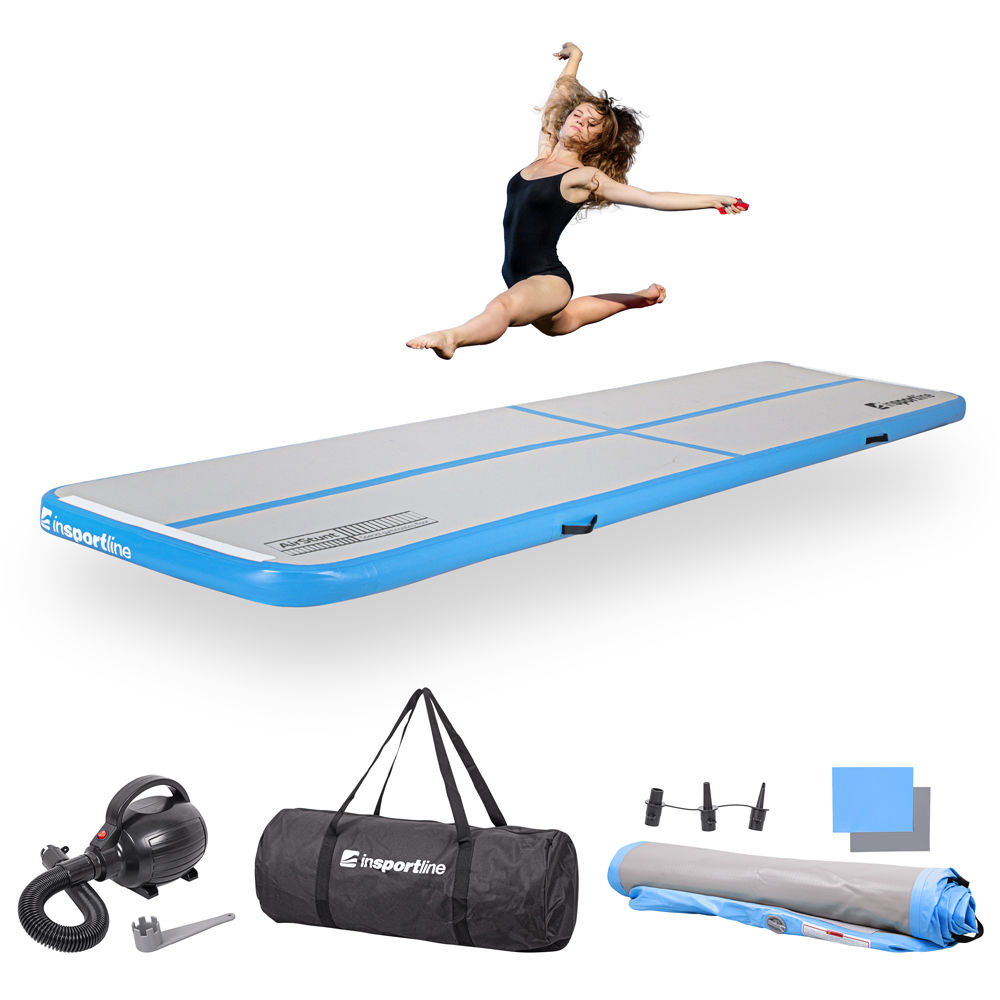 Saltea gimnastica gonflabila 4 m inSPORTline Airstunt IN21994