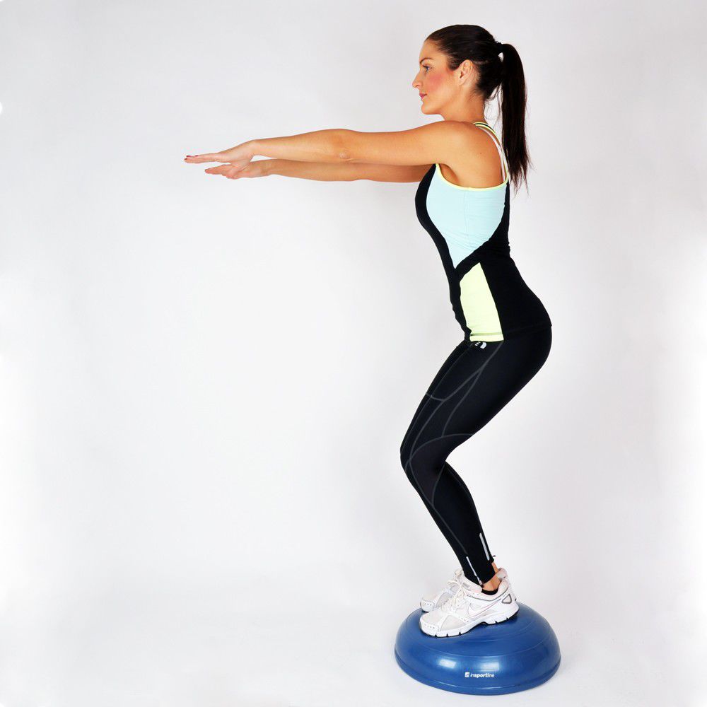 Bosu / Balansir cu maneri 47x15 cm S124-32 (3232)