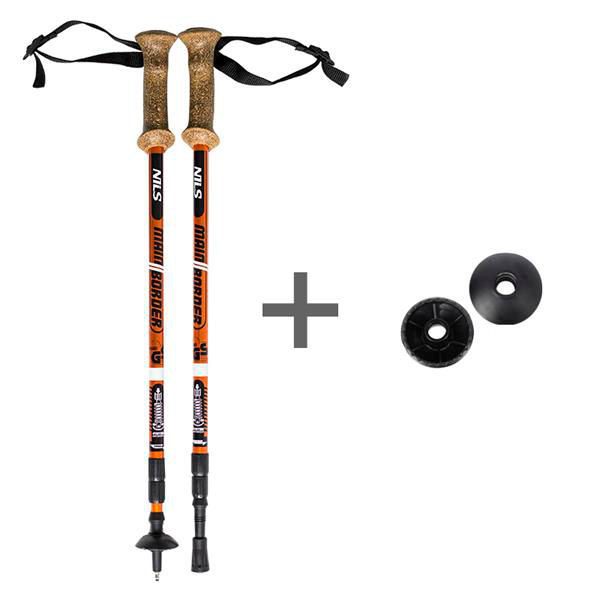 Bastoane treking (2 buc.) 65-135 cm Nils TK696 25-2-008 (7429)