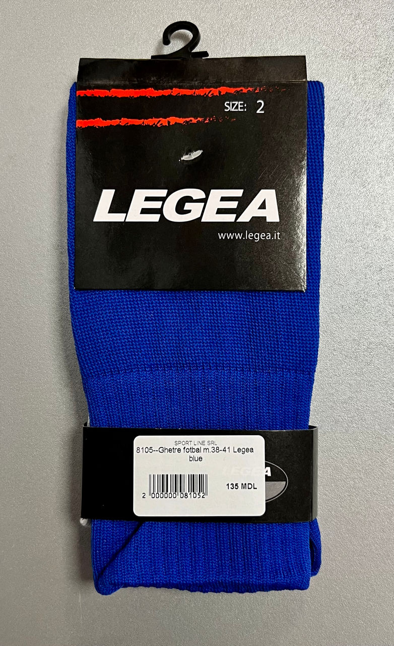 Ghetre fotbal m.38-41 Legea 2 blue (8105)
