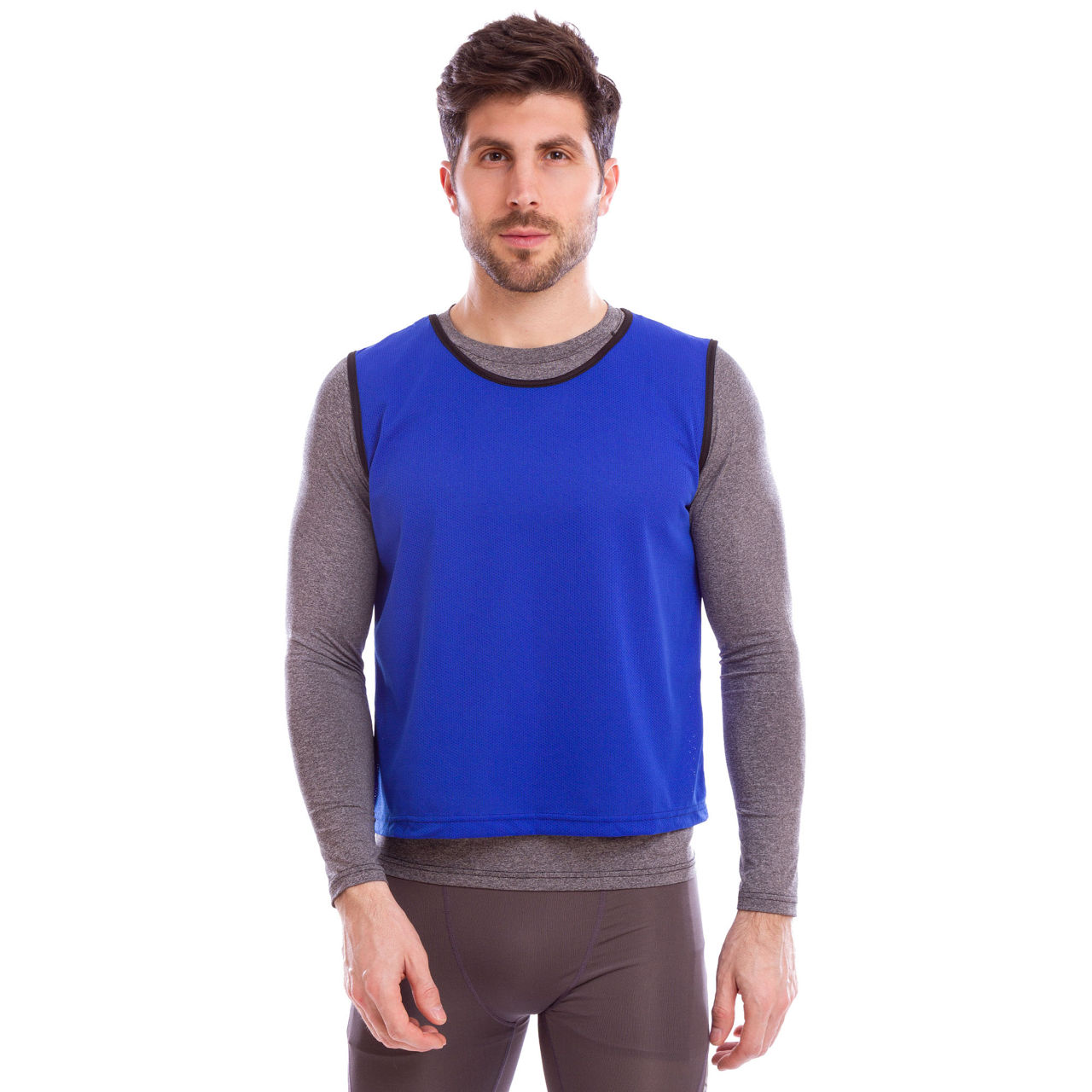 Maiou / tricou antrenament pt maturi (62x56.5 cm) CO-3946 blue (9391)